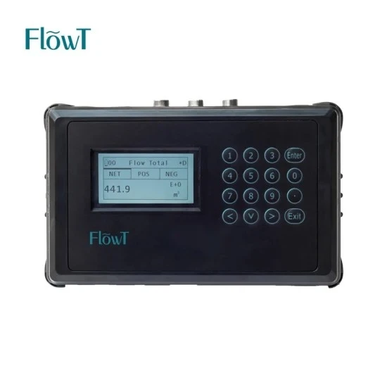 info-1-1 Factory Handheld Ultrasonic Water Flowmeter Price For Sale Ultrasonic Flow Meter
